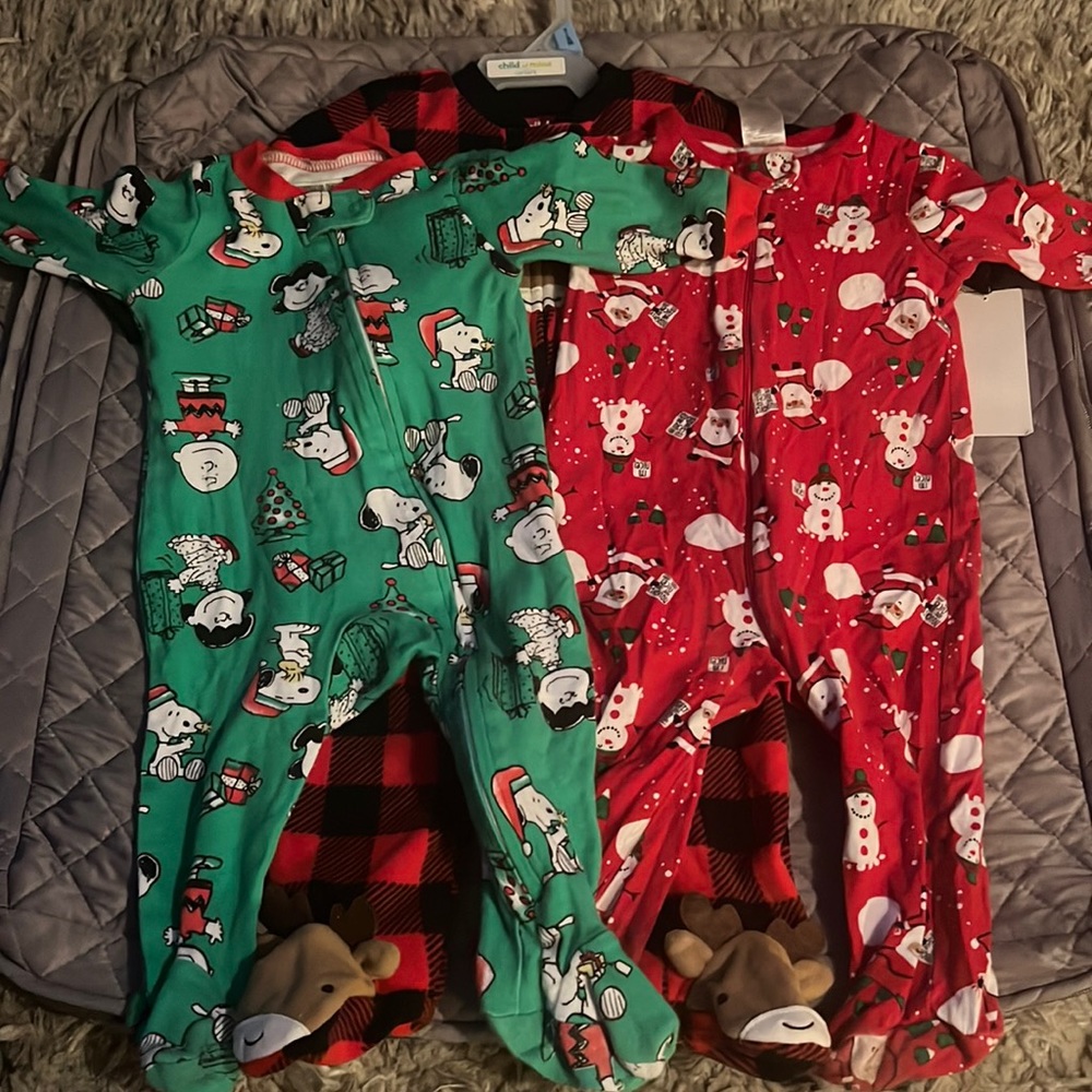 Christmas Onsies 3-6 months